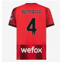 AC Milan Ismael Bennacer #4 Hjemmebanetrøje 2023-24 Kortærmet